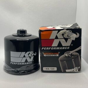 K&N Performance Oil Filter KN-138 Suzuki Motorcycle ATV UTV Arctic Cat New